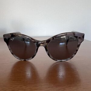 Maui Jim Ku'uipo Sunglasses Womens Polarized Cat Eye MJ799-27A Case‎ Included